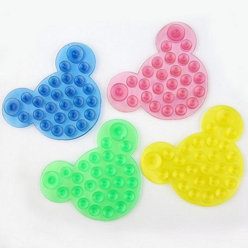 吸盘双面太空贴魔力吸魔鬼贴物器玻璃门防撞贴动物儿童浴缸防滑垫