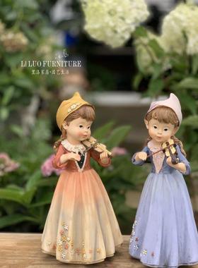 花园装饰 庭院 户外别墅院子摆件园艺装饰品创意人物雕塑桌面摆设