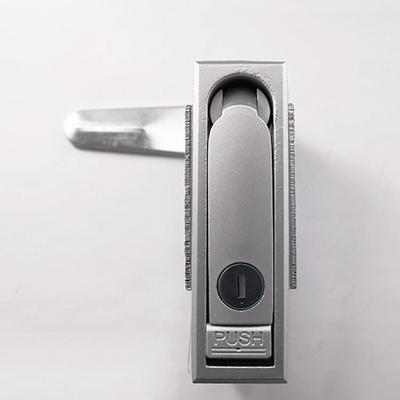 Ms713扁锁配电箱专用锁712工业机柜门锁挂装充电桩锁电缆配电柜