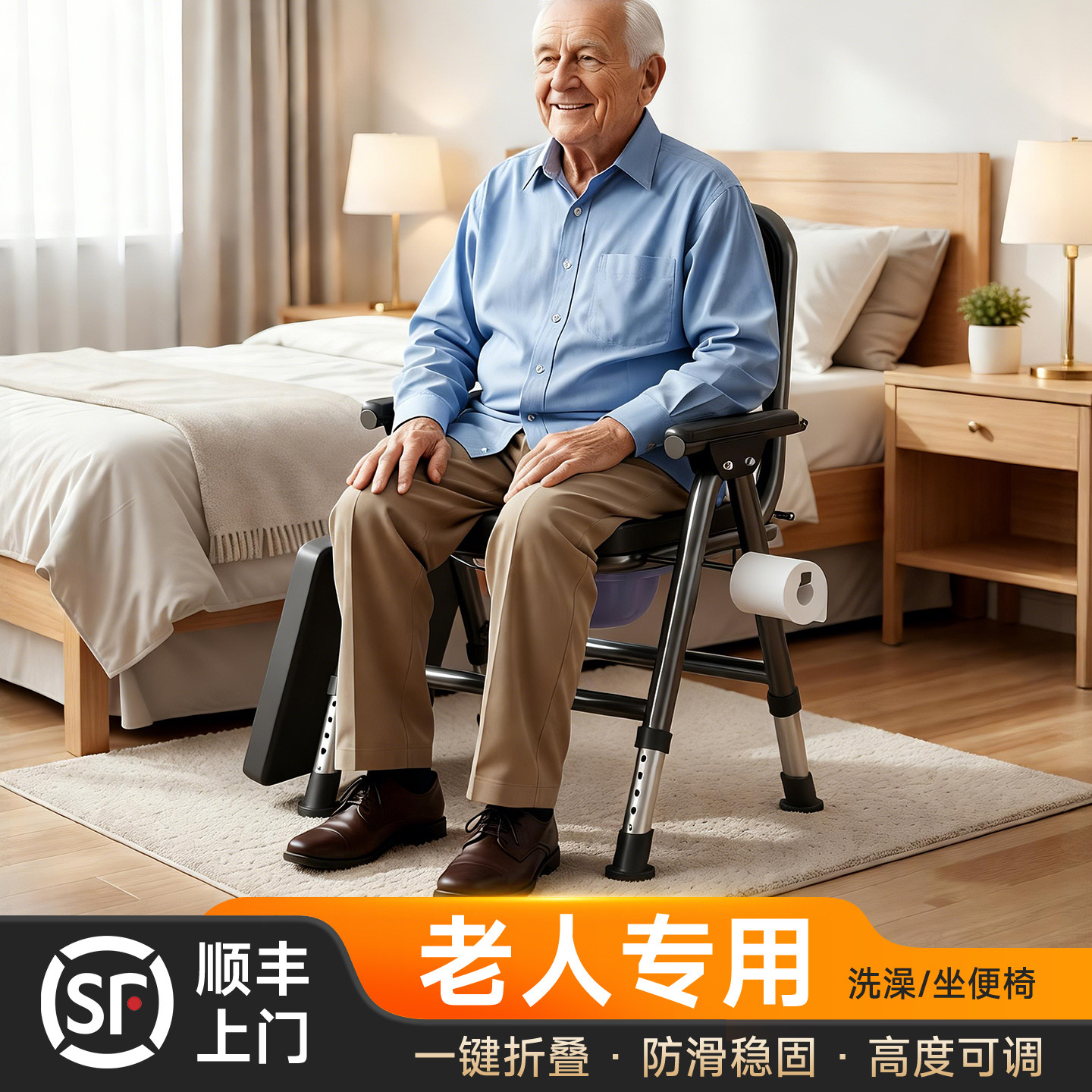 老年人坐便器老人厕所简易可移动马桶坐便椅子家用结实凳洗澡两用,商业/办公家具,坐便椅/凳,淘宝优惠券,粉丝福利购,淘宝优惠卷