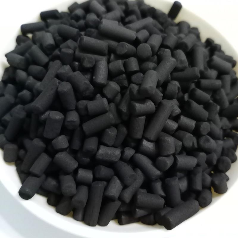 4质用mm柱状活性炭高碘工业OCS脱咨询硫V脱硝废气处理煤柱炭