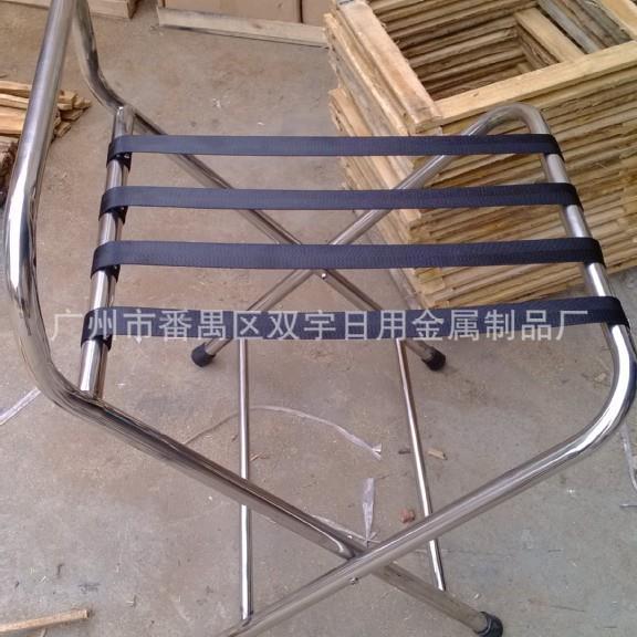 不锈钢行李架圆管方管金钛酒店客行房架李玫瑰金行李架可来SRP样