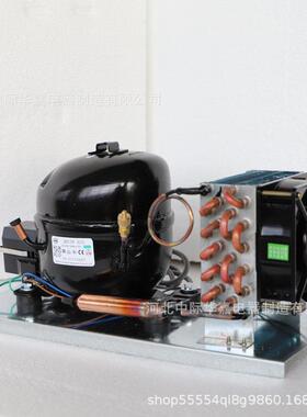 R34AQQD52HC饮D52HC压缩机冷凝机微型冰箱水机组制冷机组冷凝1器