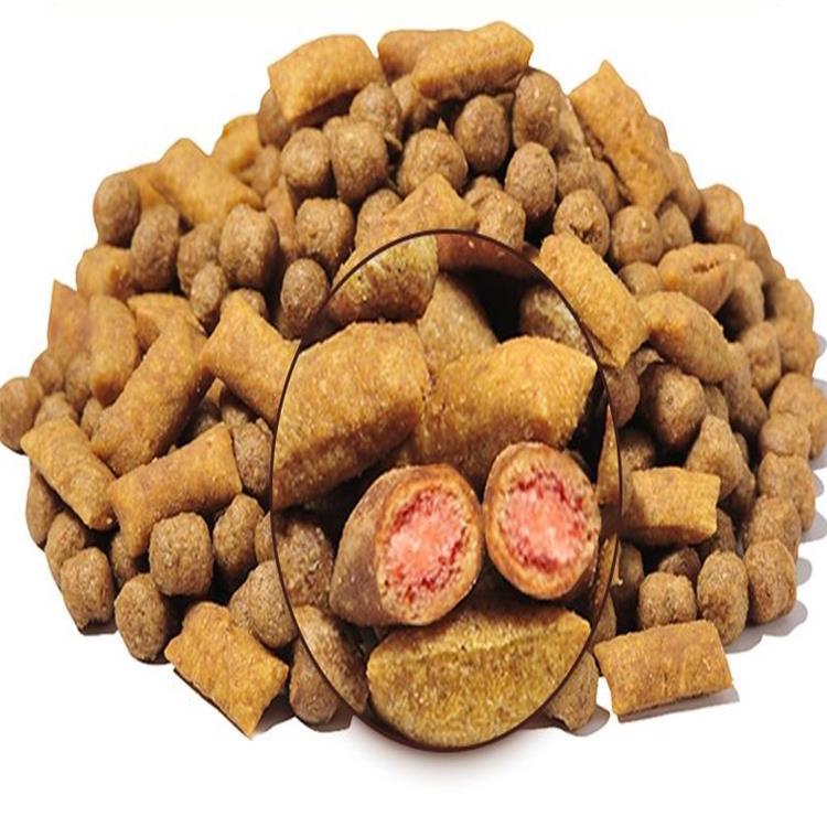 时产1000-2000kg狗粮生产线 宠物饲料膨化机 自制饲料颗粒机