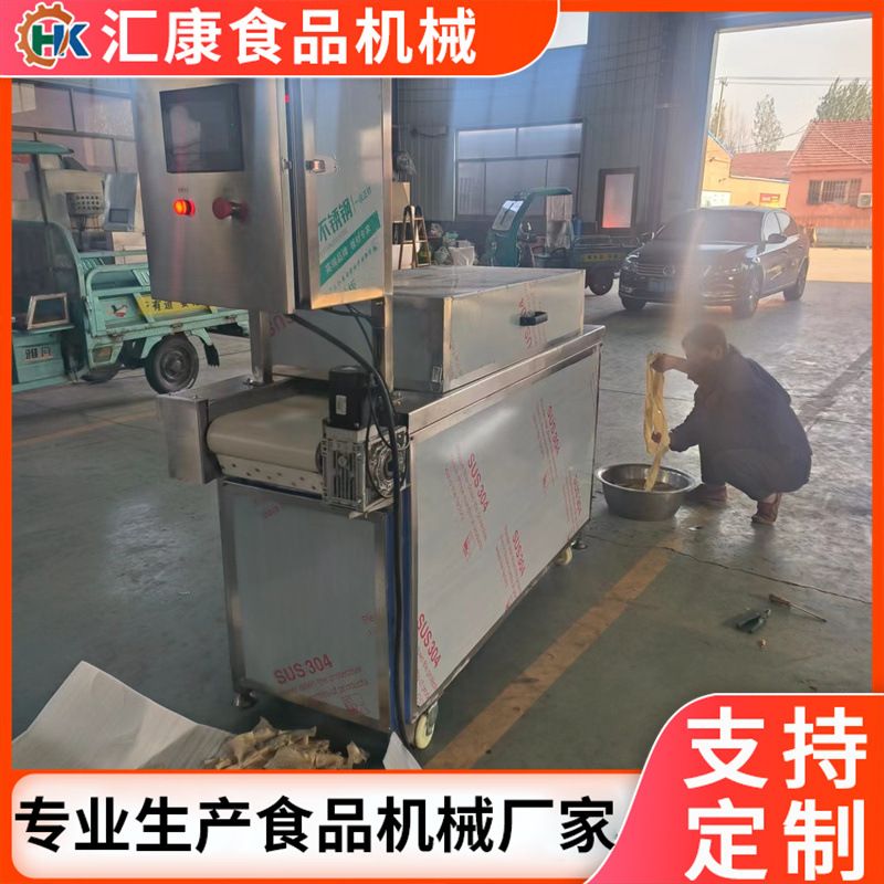 带式连续高蛋白切断机 触摸屏蔬菜切割机 豆腐条分割机器规格可调
