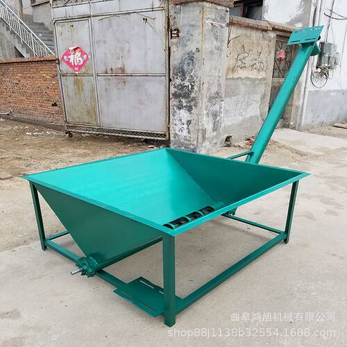 工业环保型玉米粒倾斜提升机 沙土镀锌管输送机 129型绞龙上料机