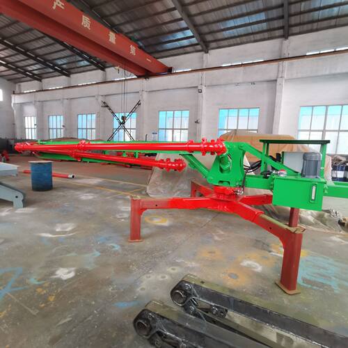13米的布料机 混凝土液压布料机concrete placing spider boom