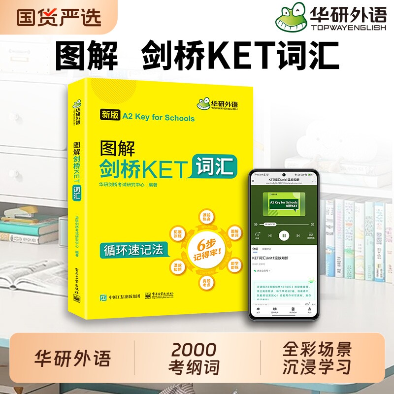 图解剑桥KET词汇华研外语图片