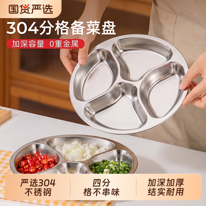 【全网热销200w+】不锈钢备菜盘图片