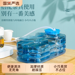 扁方形矮水桶功夫茶泡茶储水桶茶几茶具茶台桶装 饮水桶 矿泉纯净装