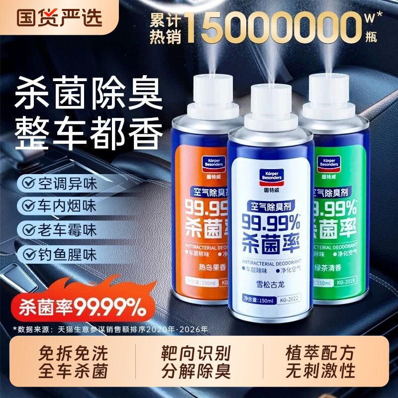 固特威车内除味剂获国家发明专利图片