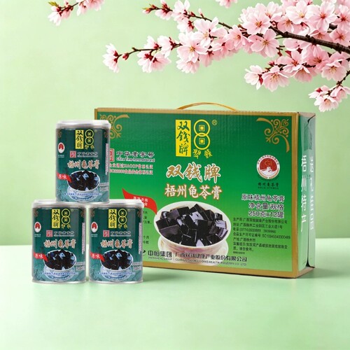 双钱牌梧州龟苓膏原味罐装250g