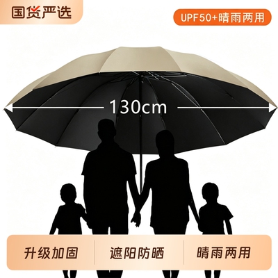 加大晴雨两用遮阳伞|418人收藏