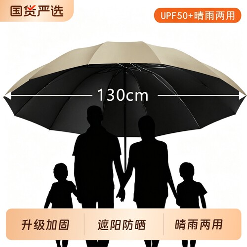 超大号加大加厚加固晴雨伞