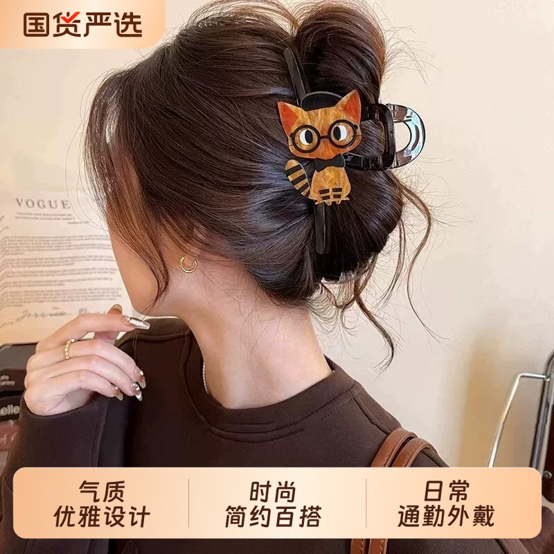 萌趣可爱猫咪发夹发量多图片