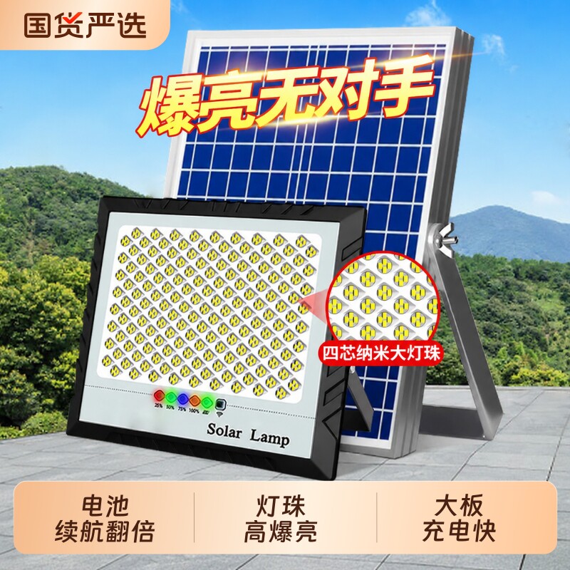 超亮防水防雷太阳能户外灯
