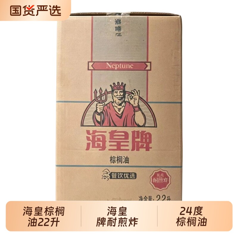 海皇棕榈油22升装油炸炸鸡汉堡棕榈油耐煎炸餐饮棕榈油22L