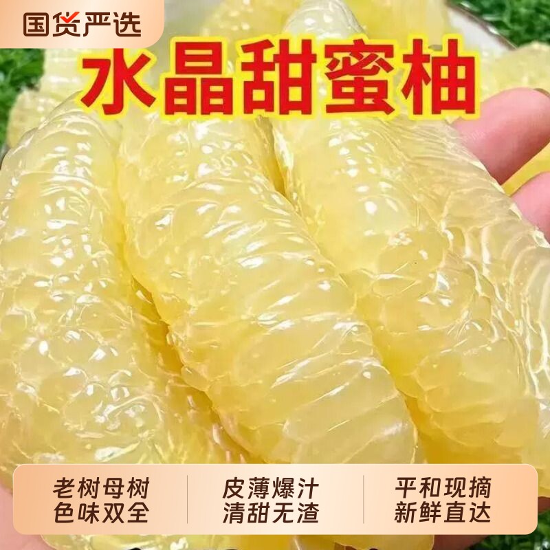 平和白肉柚子包邮新鲜柚子现摘