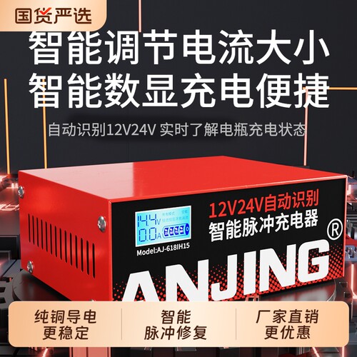 12V24V智能脉冲修复充电器