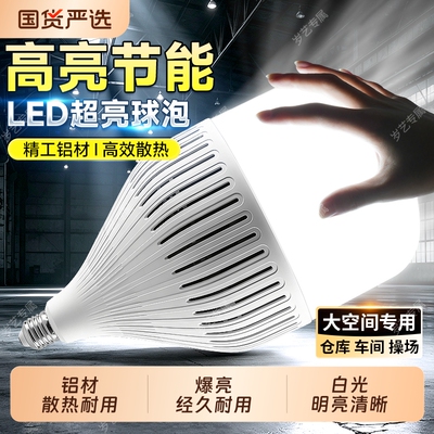 【巨无霸强散热】大功率LED灯泡