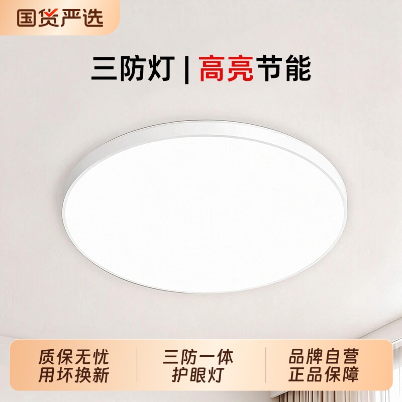 格灯堡圆形LED三防圆灯吸顶灯图片