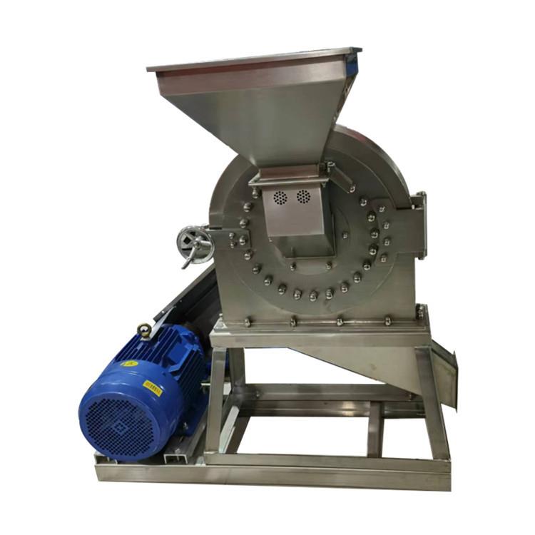 食品齿爪式粉碎机五谷杂粮磨粉机不锈钢齿盘玉米大米无尘粉碎机