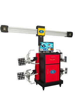 2.1W3.5T四柱定位系统FSD-300Y型3D汽车四轮定位仪全套