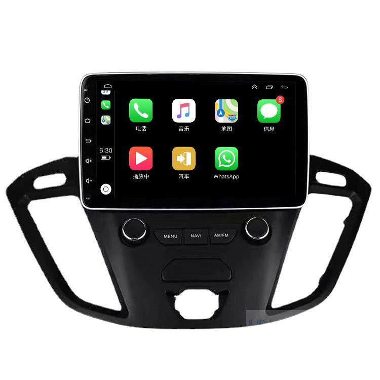 适用于福特新全顺安卓导航无线carplay八核4G64G一体机车联DSP