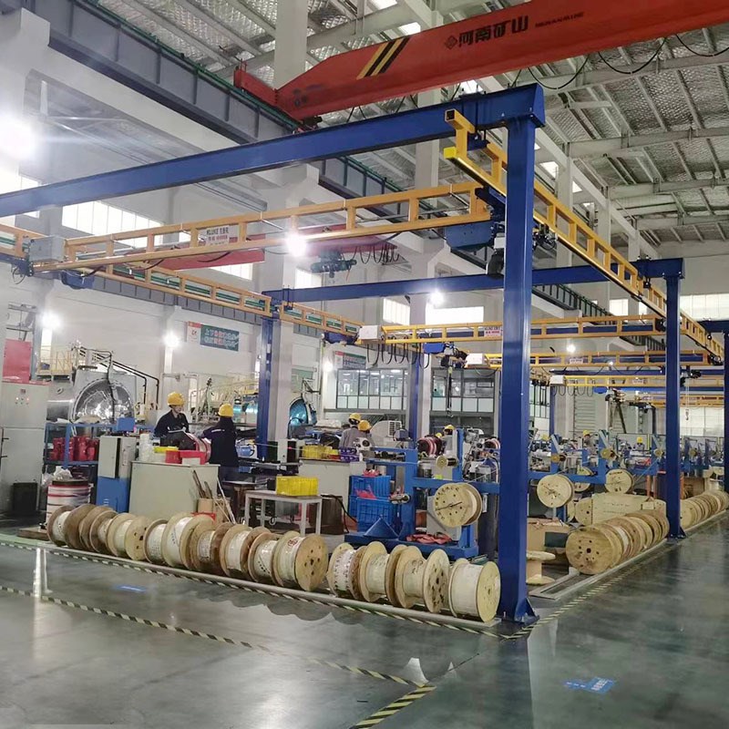 流水线车间用KBK组合起重机0.5吨KBK柔性吊 刚性kbk轨道起重机