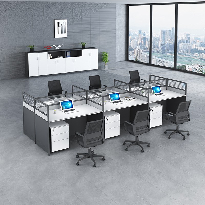 苏州办公家具现代简约屏风隔断职员工位办公桌椅组合办公室电脑桌