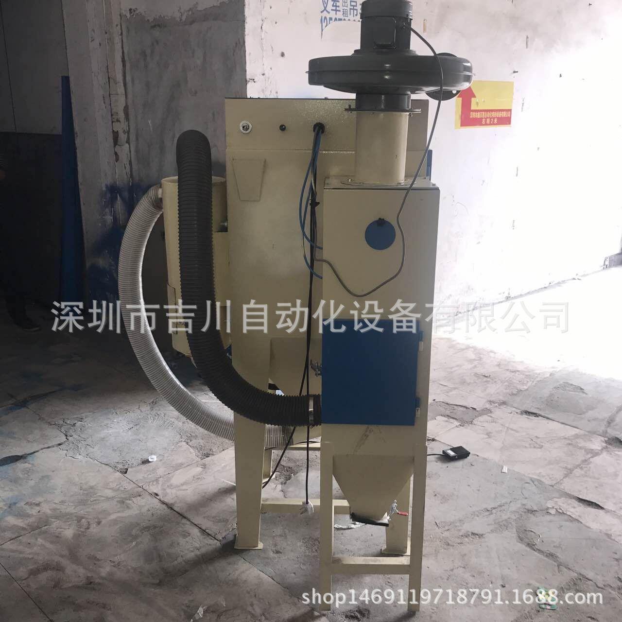 厂家直销6050手动喷砂机带旋风分离器小型喷沙机细沙专用喷砂设备