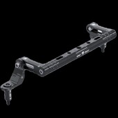 适用Nzmix镜座横杆改装 电动车Fzmix拓展多功能杆导航支架