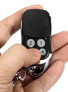 跨境热销兼容L-I-F-E车库门遥控器433.92MHZ无线卷帘门遥控器