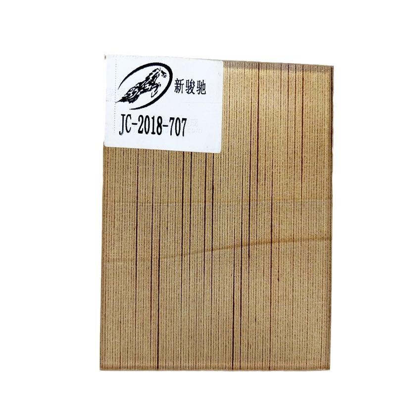 XJC压花玻璃艺术夹丝玻璃 布纹夹绢丝玻璃供应 专业工艺夹丝玻璃