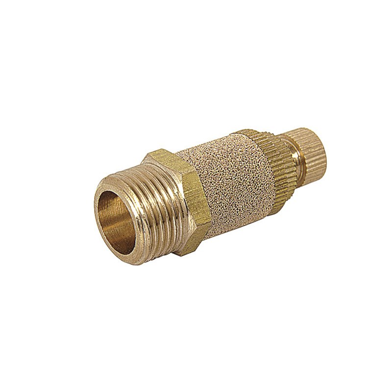 气动消声器BESL-01/02/03/04/06/10耐磨耐用电磁阀铜降噪消声器