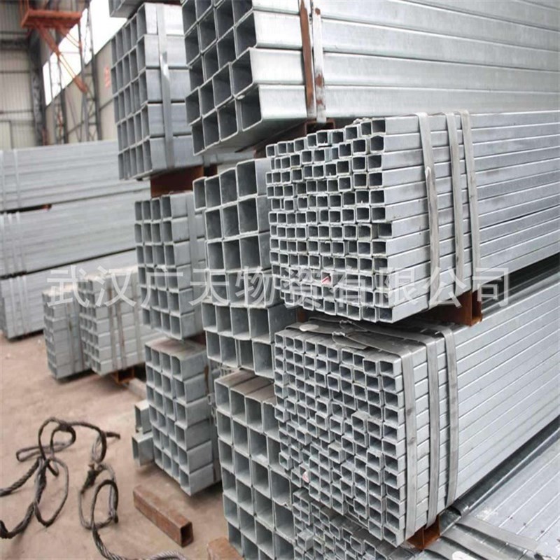 金属制品化工设备建筑装饰矩形管 Q235B材质热镀锌方管 厂家