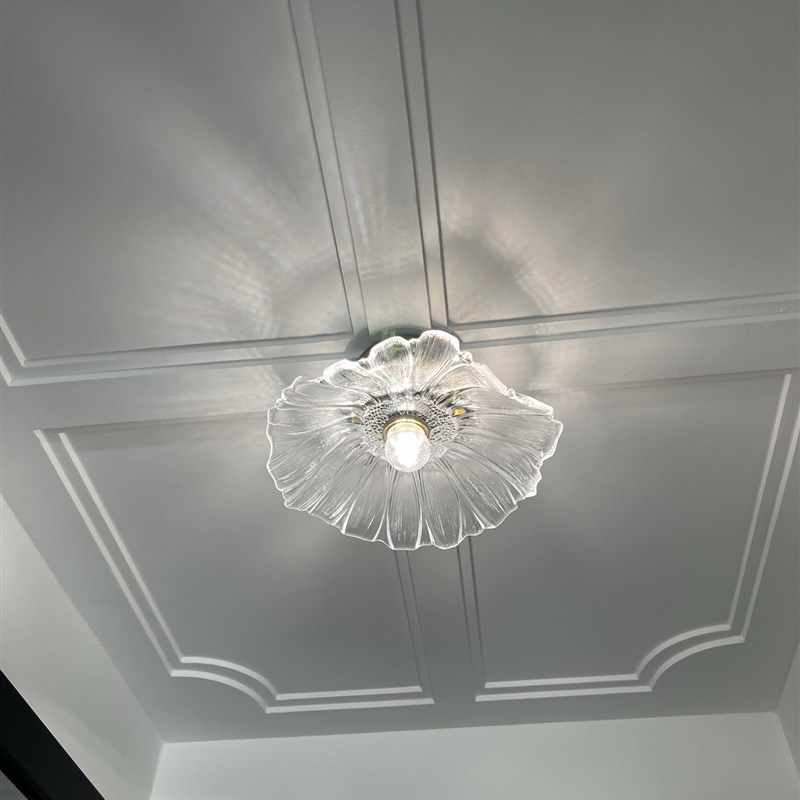 轻奢法式走廊过道吸顶灯水晶意式后现代简约创意阳台玄关入户灯具