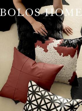 Ariston『华庭』轻奢高端样板间客厅沙发客厅抱枕腰靠背垫