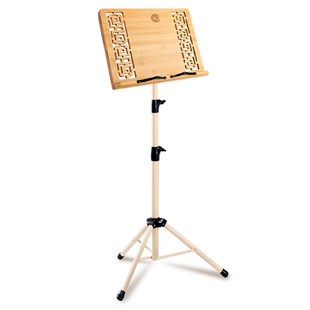 精选高端便携式乐谱架落地楠竹木阅读架读书琴谱曲谱架可升降谱台