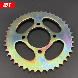 GN125 EN125 齿 适用于GS125 2F链轮大齿轮后链盘改装 HJ125K