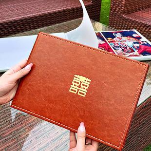 婚礼跟拍相册定制结婚照娘家纪念册结婚照片书订婚洗印做成册制作