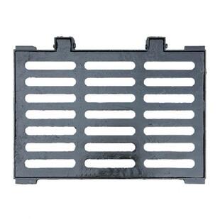 全套正方形井盖底座长方形带井盖雨水井盖整套框阴一球墨铸铁井盖