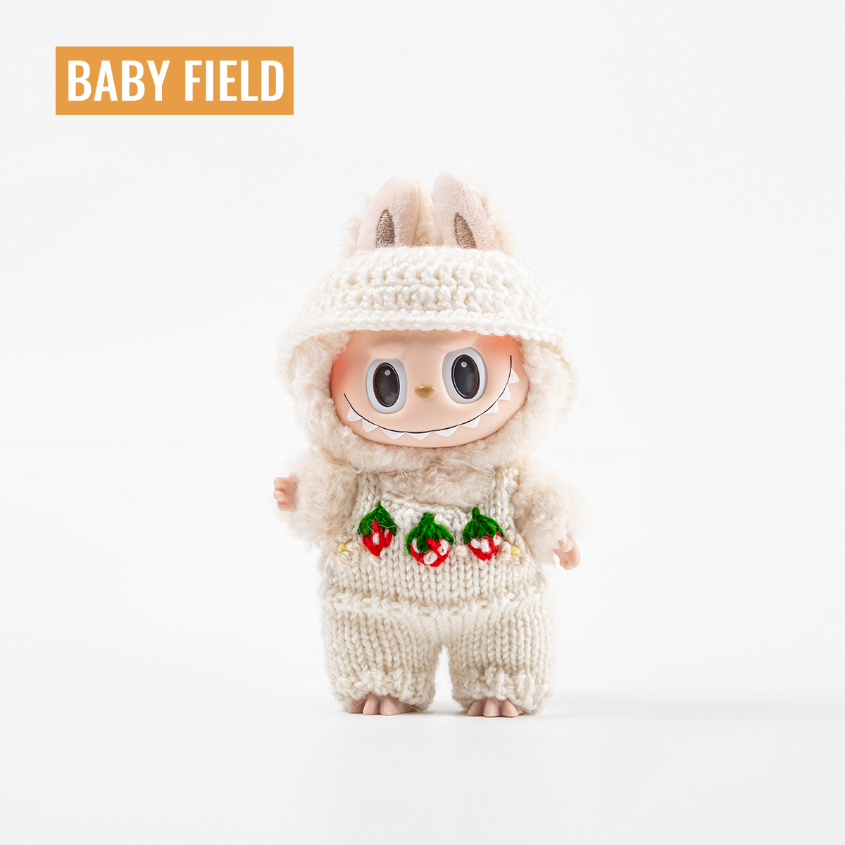拉布布娃衣labubu公仔衣服Baby field宝贝领域拉布布马卡龙搪胶公
