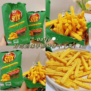 泰國711同款 巨好吃 土豆條海苔味泰國零食原切馬鈴薯片脆香不膩