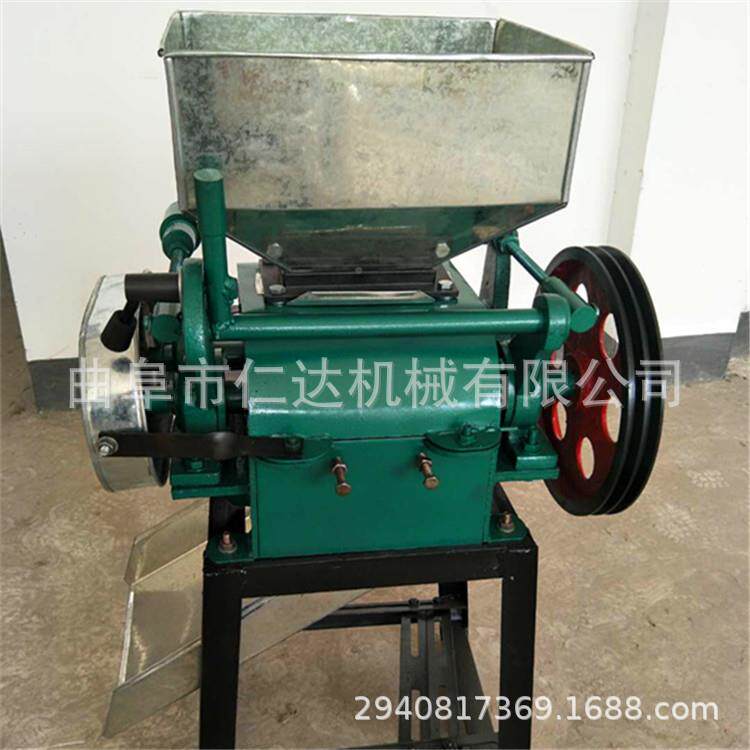 九江高粱玉米压小型胚机 高粱玉RHX米机压胚机 家商两用花生米破