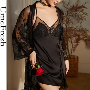 UmeFresh•高级感夏季轻薄吊带睡裙女性感纯欲风修身美背居家服