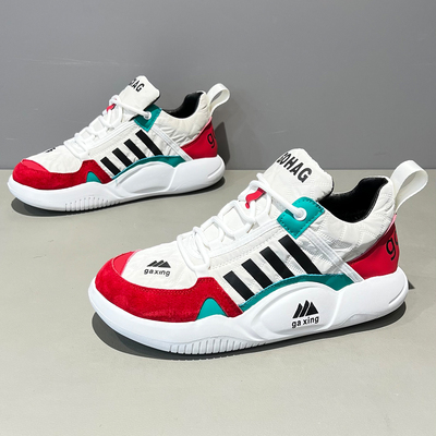 欧洲站男2025新款时尚潮流面包鞋