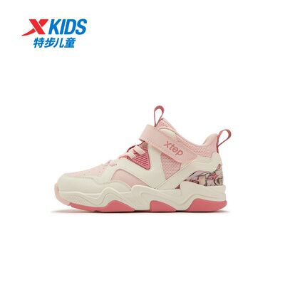 休闲鞋童鞋秋款中大童板鞋特步