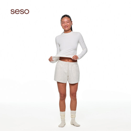 seso丨短裤夏季休闲运动简约短卫裤 简约舒适休闲风