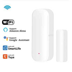 涂鸦智能WiFi门磁门窗传感器开关状态家居安防报警感应智能感应